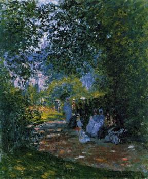 Claude Oscar Monet : The Parc Monceau, Paris III